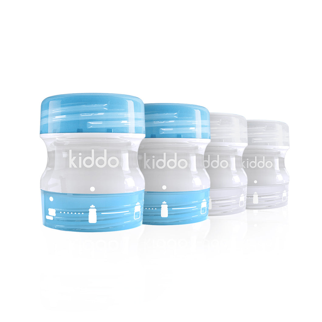 kiddo'z by kiddo - Pack x4 - Bleues & transparentes