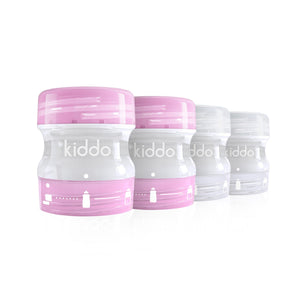 kiddo'z by kiddo - Pack x4 - Roses & Transparentes