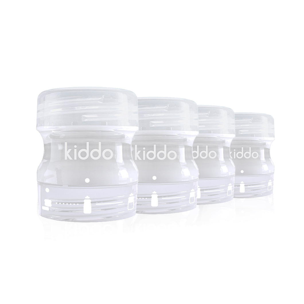 kiddo'z by kiddo - Pack x4 - Transparentes